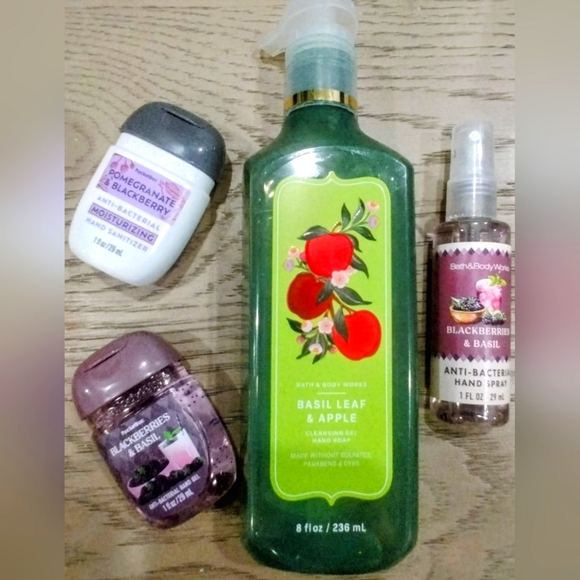 Basil Leaf,🍏,Blackberries & Pomegranate Bundle - Picture 1 of 5